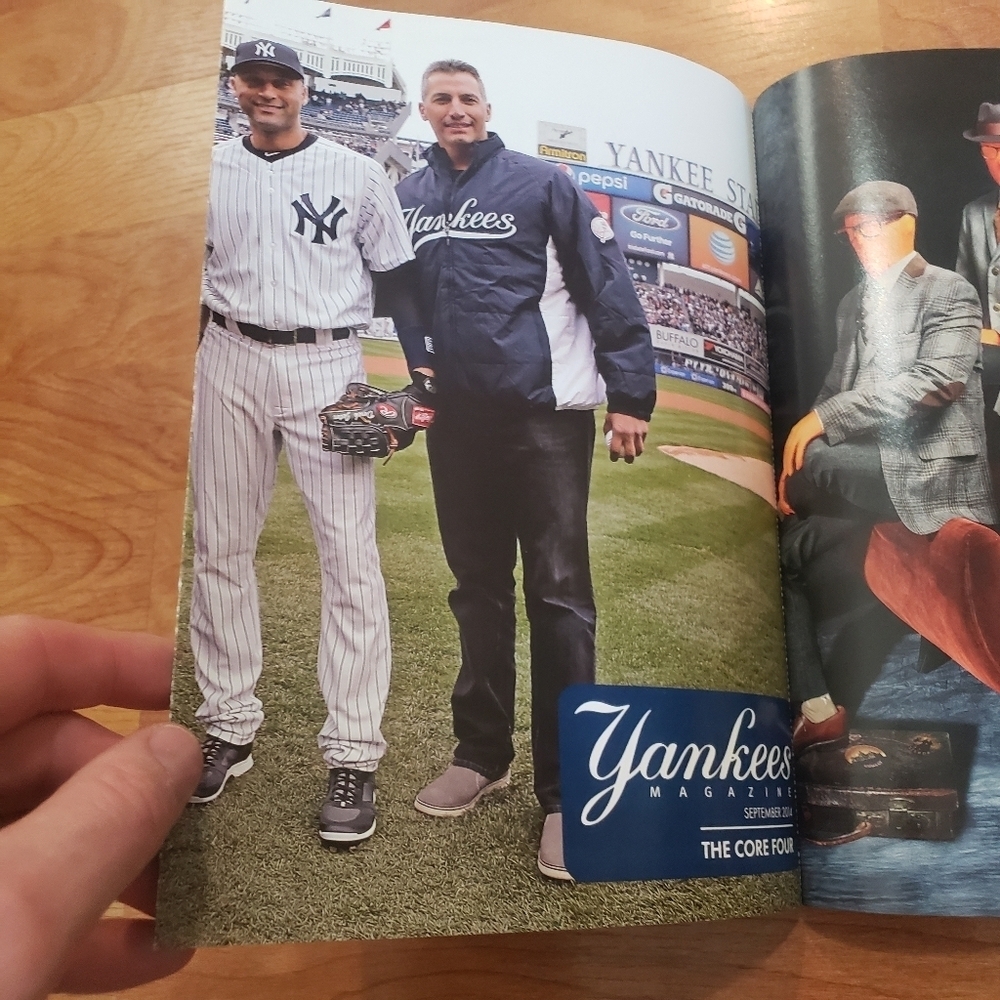 Yankees Magazine Derek Jeter Special Commemorative Cover Vol. 35-7 Core 4 Poster - Picture 5 of 15